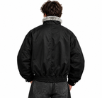 Chaqueta bomber negra