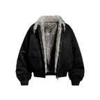 Chaqueta bomber negra